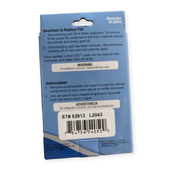 NWT Everyday Essentials Lotion EZE Applicator Wand with Extra Pads - Picture 8 of 8